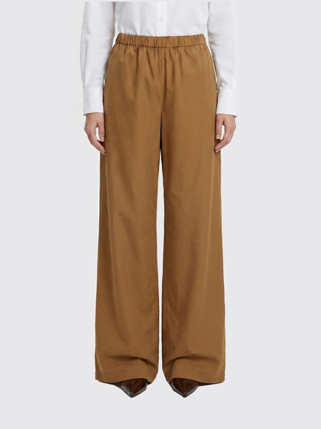 Pants Woman color Brown
