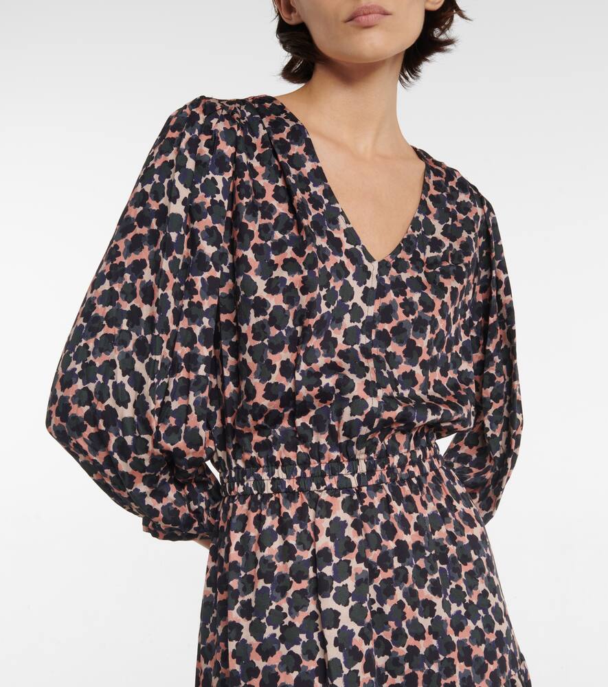 Yena printed minidress