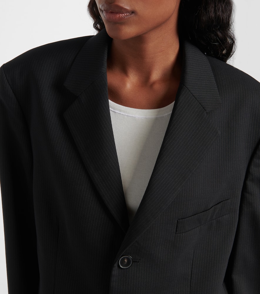 Viola oversized pinstripe blazer