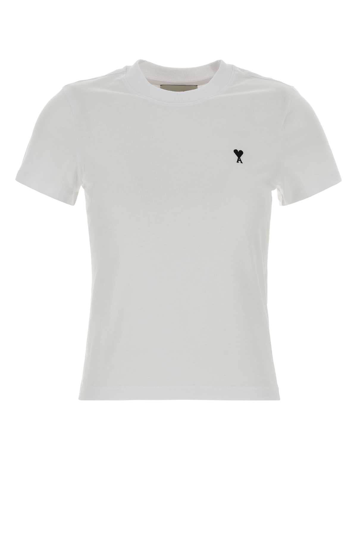 Contrasted T-Shirt — White
