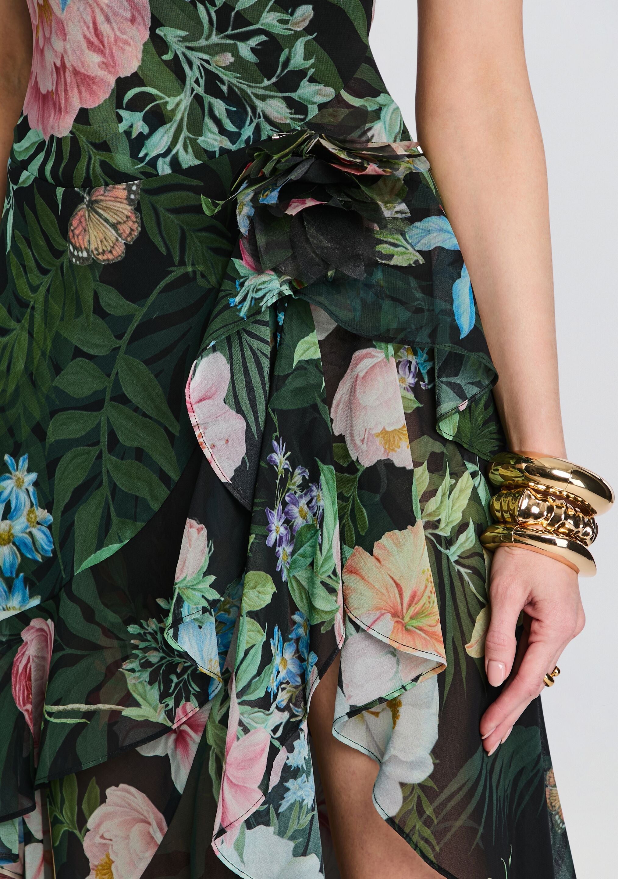 Samara Silk Chiffon Dress