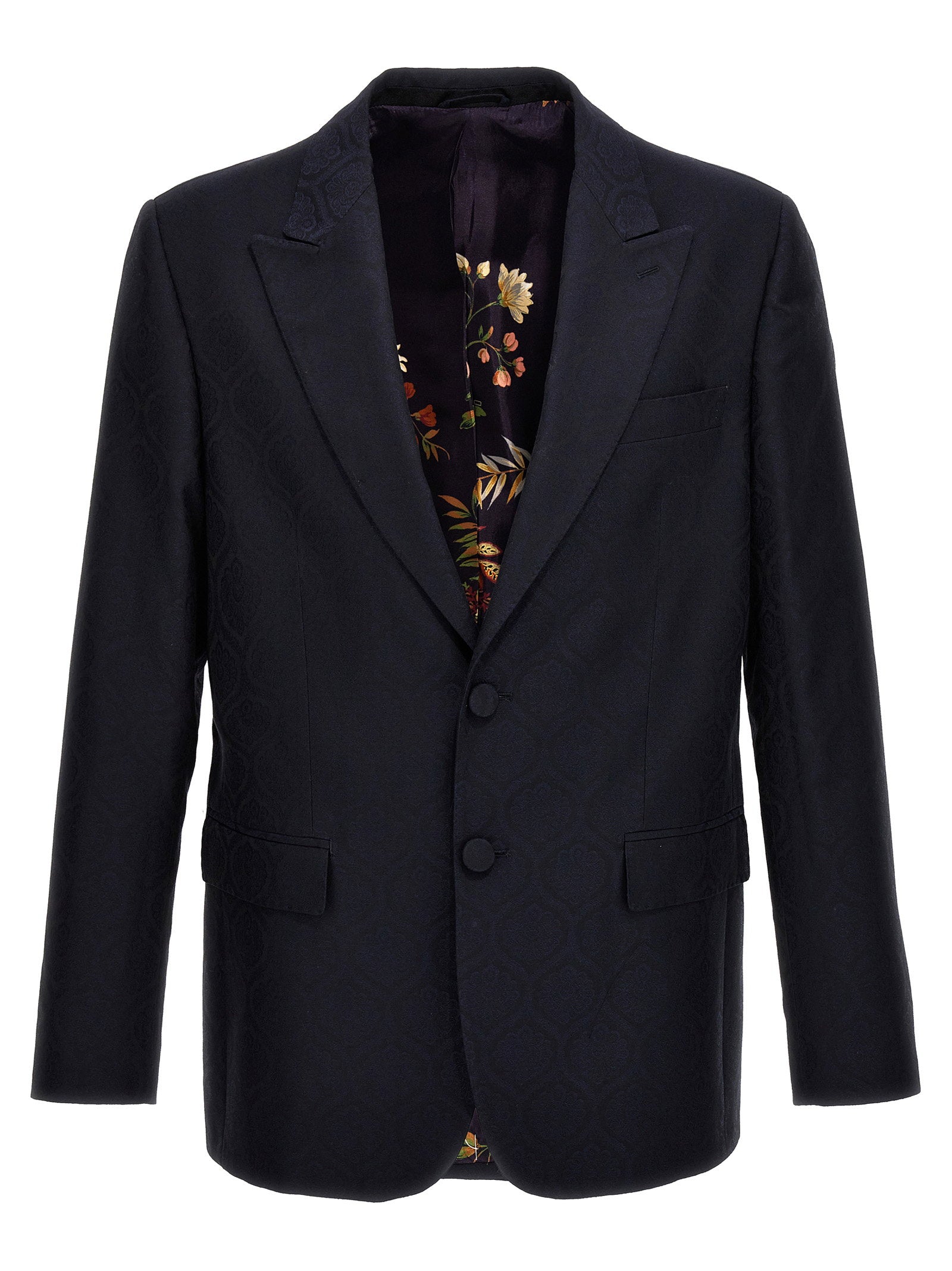 Single-breasted Jacquard Blazer