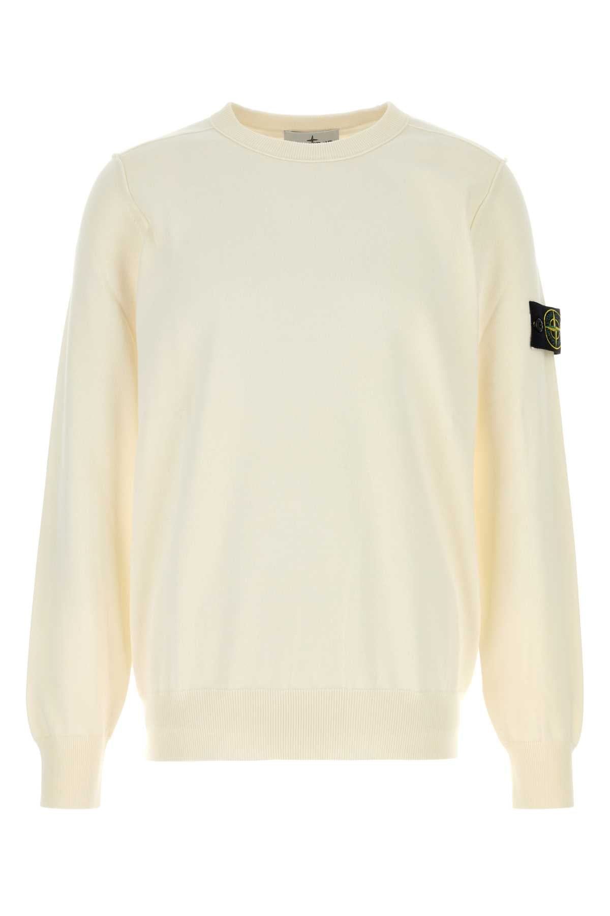 Neck Sweater — Ivory