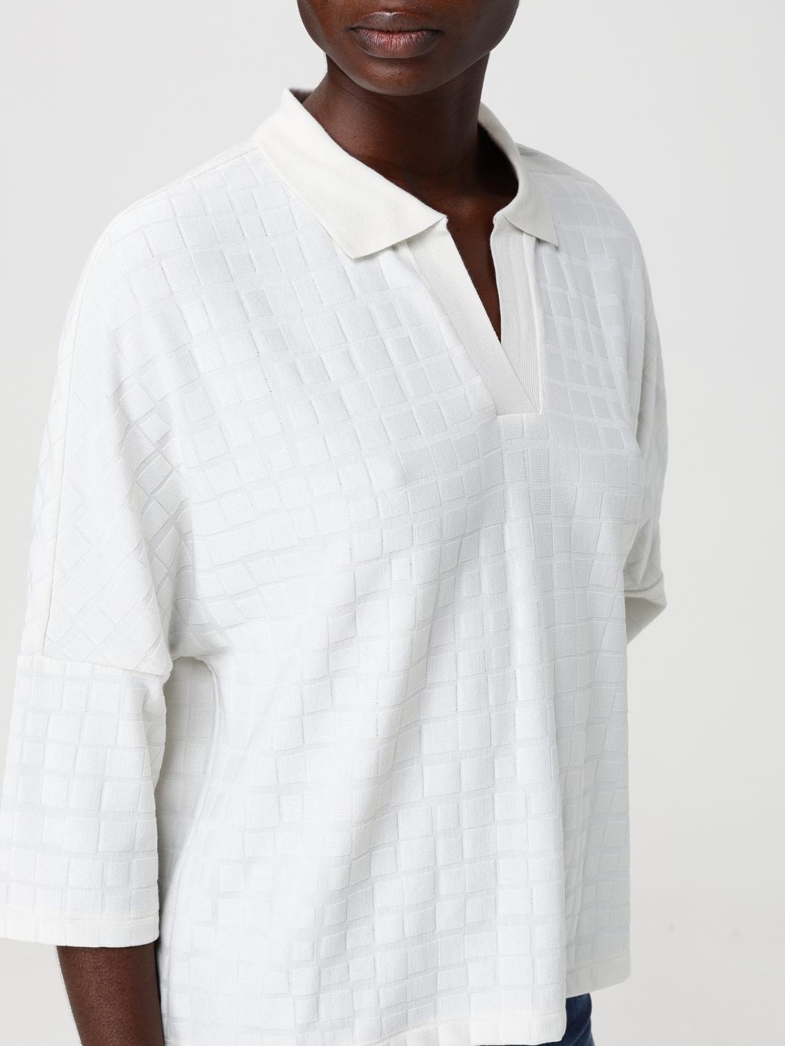 Polo Shirt Woman color White
