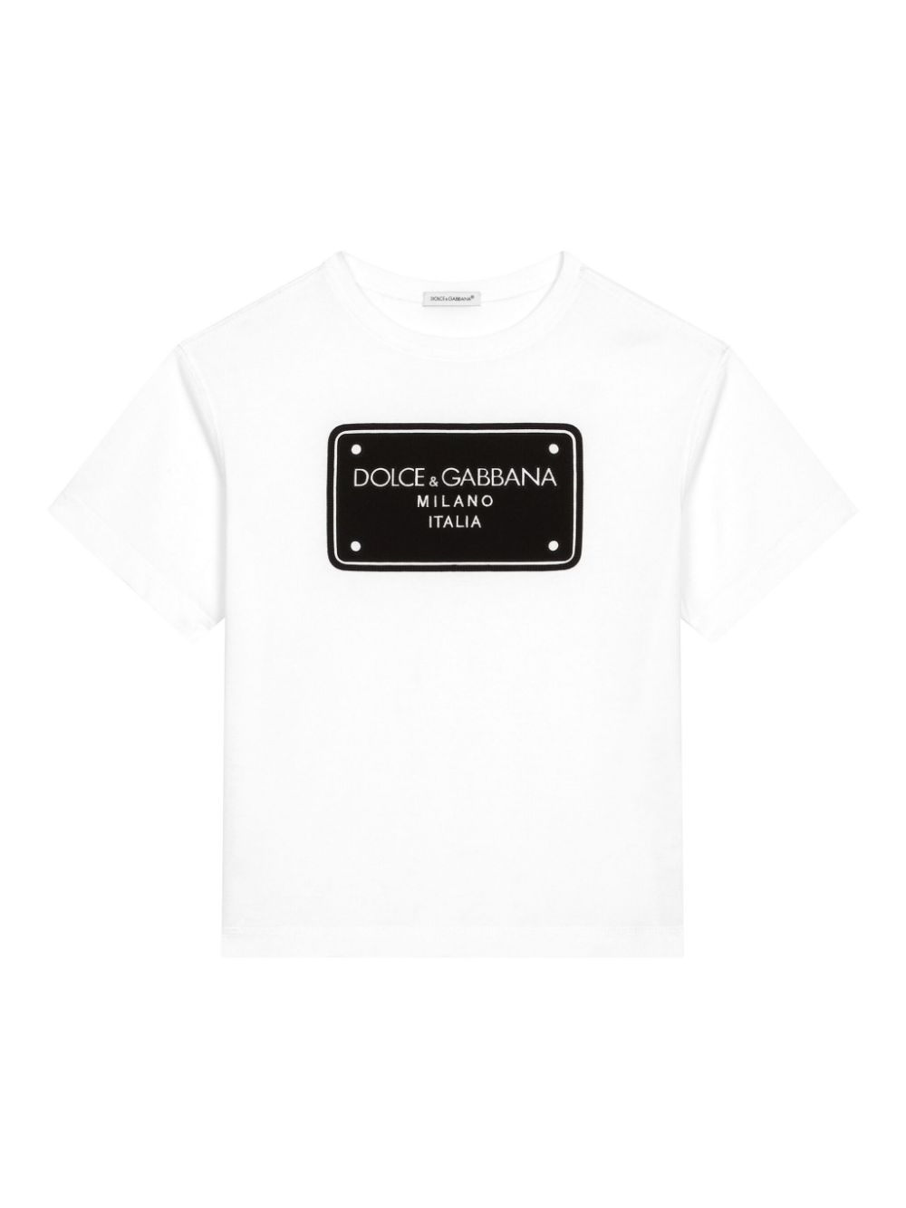 Logo-tag T-shirt - White