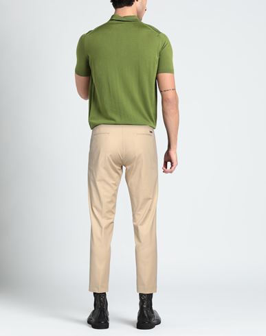 Man Pants Sand Size 34 Polyester, Viscose, Elastane