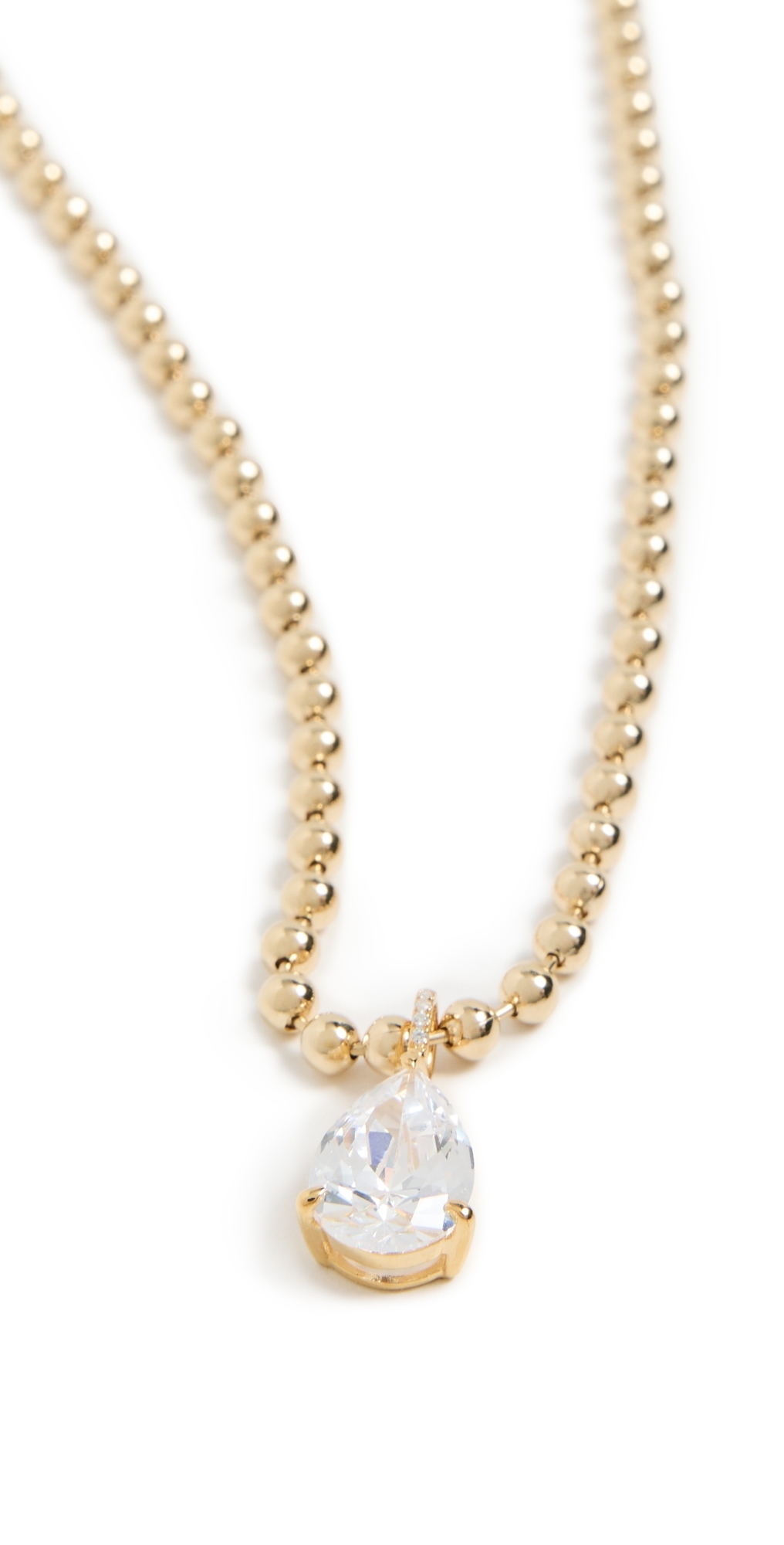 Alexa Leigh Power Necklace Yellow Gold One Size