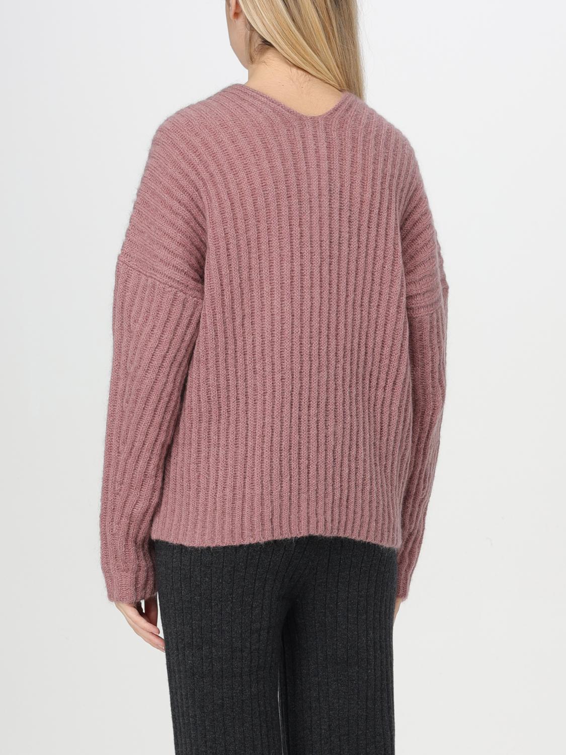 Ribbed-knit jumper - Pink
