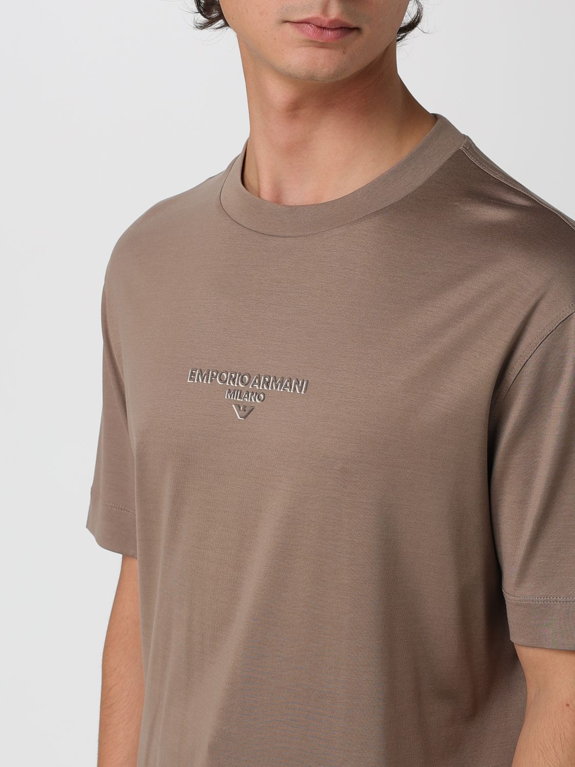 T-Shirt Men color Mud