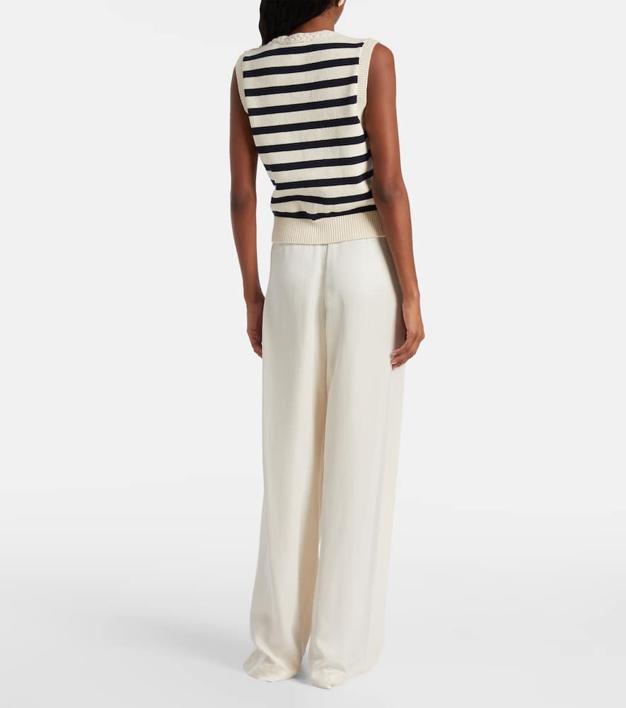The Harbor cotton-blend sweater vest