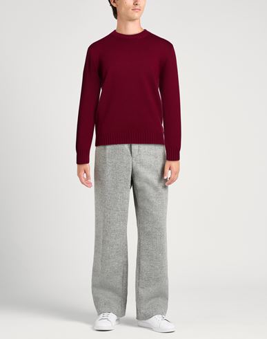 Man Sweater Garnet Size 42 Wool
