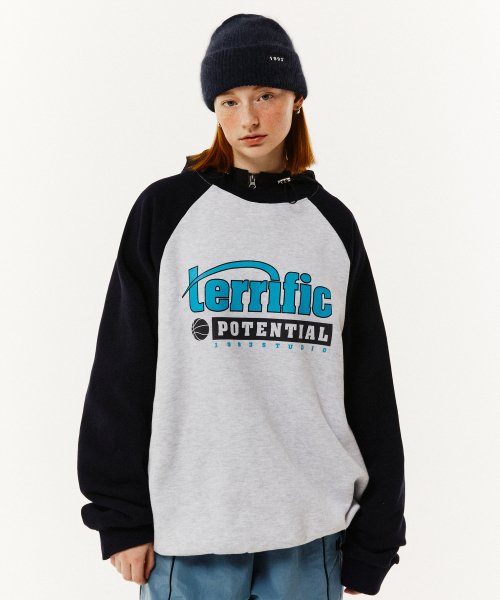 Potential Raglan Sweatshirt_Gray