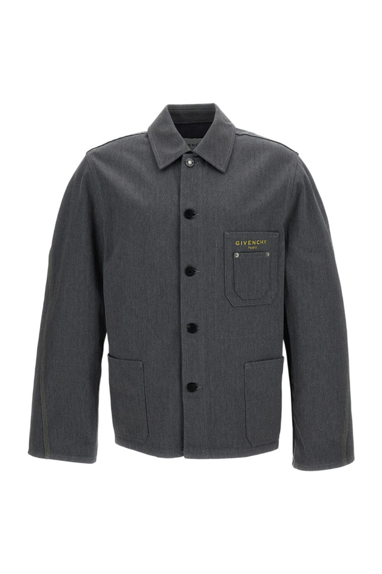 Jacket With Patch Pockets