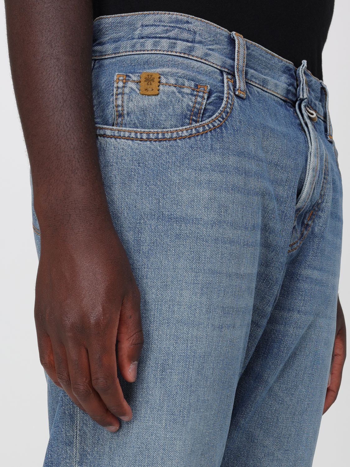 Jeans Men color Blue