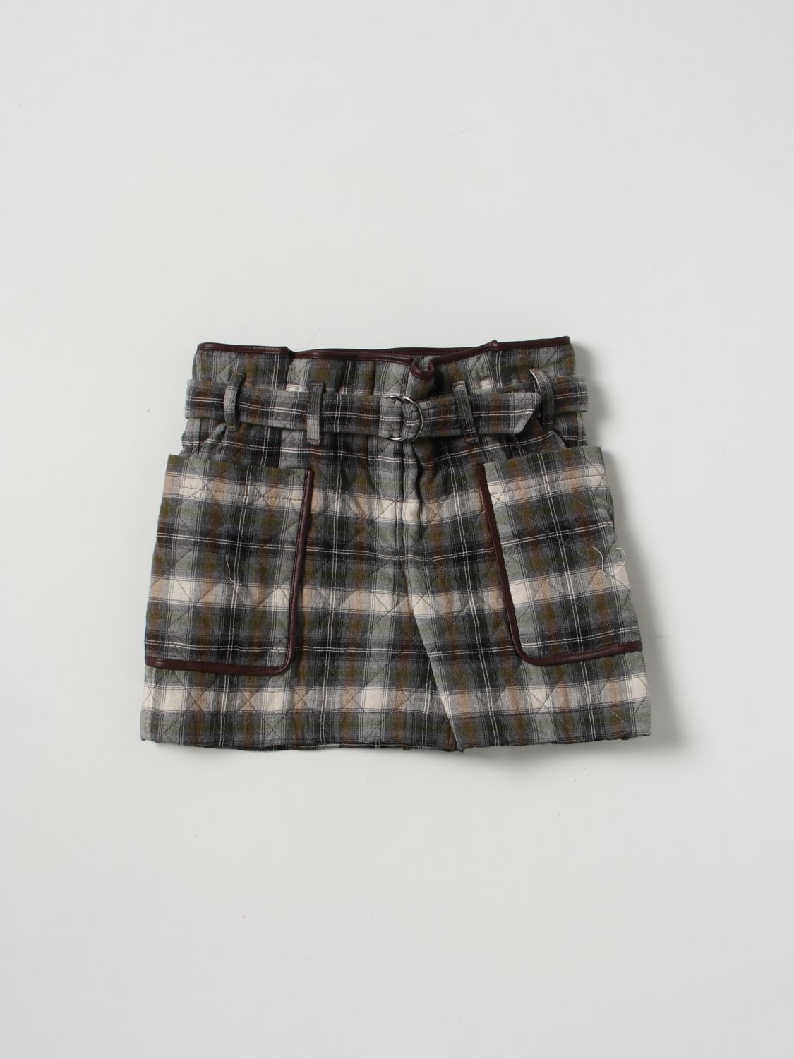 Short Kids color Green