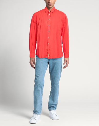 B. d.baggies Man Shirt Tomato red Size XL Cotton