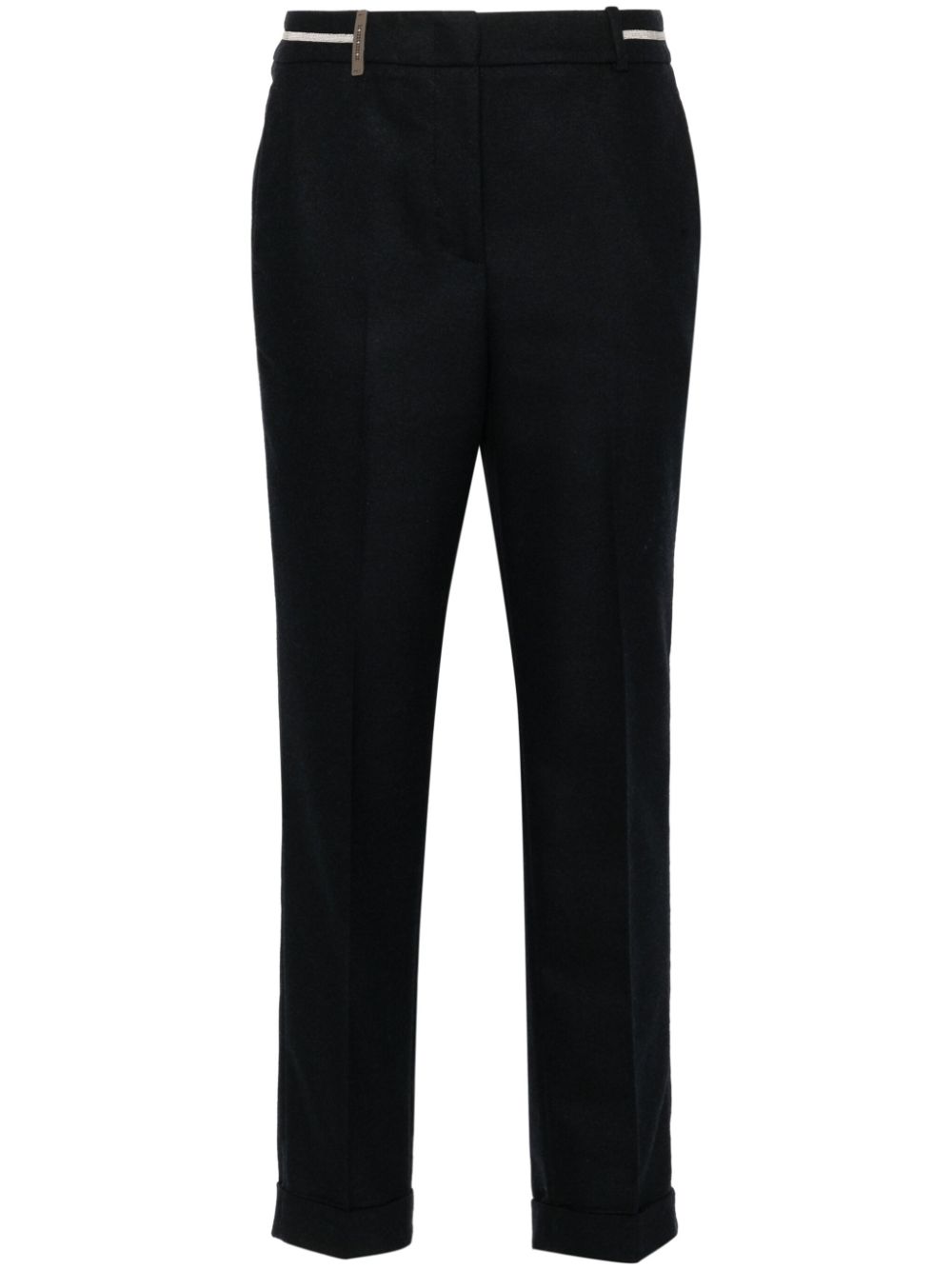 Punto Luce-trim trousers - Blue