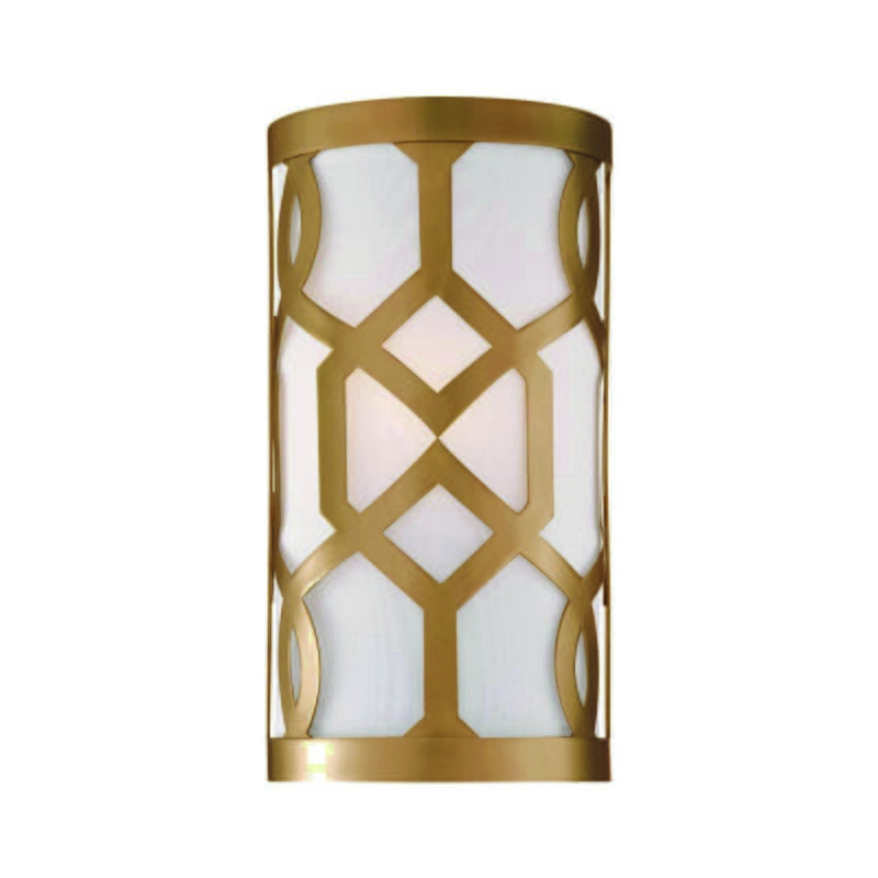 Libby Langdon for Jennings 12" Wall Sconce in Aged Bra