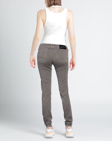 Jacob Cohёn Woman Pants Grey Size 28 Cotton, Modal, Elastane
