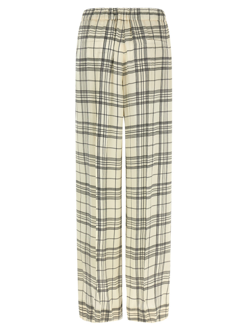 Fluid Viscose Pants Beige