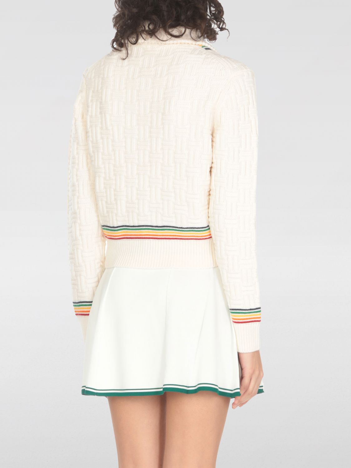 Column Stitch sweater - Neutrals