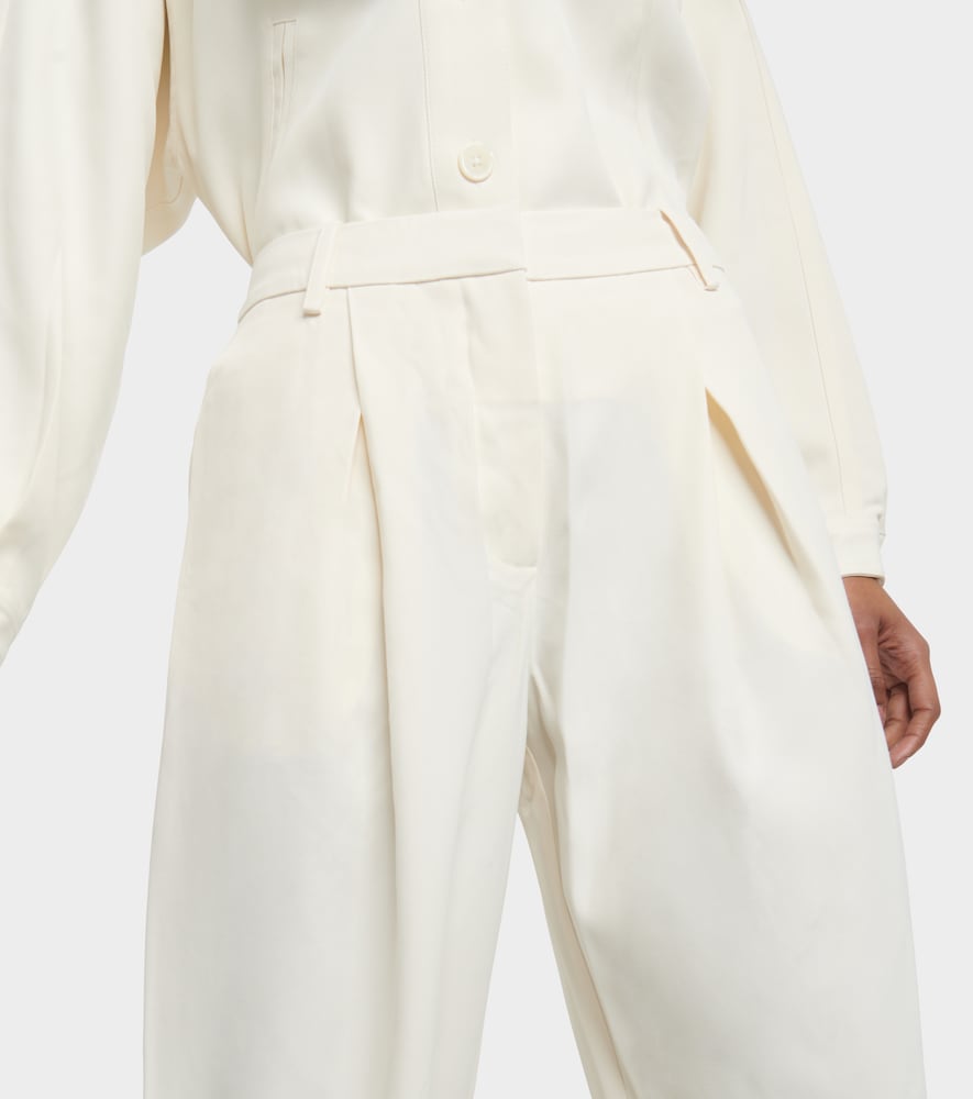CO Pleated wide-leg pants
