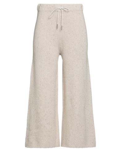 Woman Pants Beige Size 10 Cashmere, Polyamide, Polyester