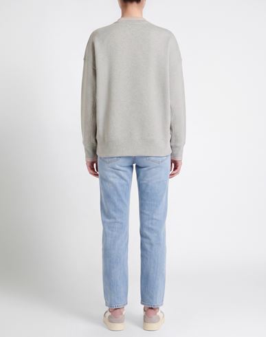 Woman Sweatshirt Grey Size XS Cotton, Polyester, Wool