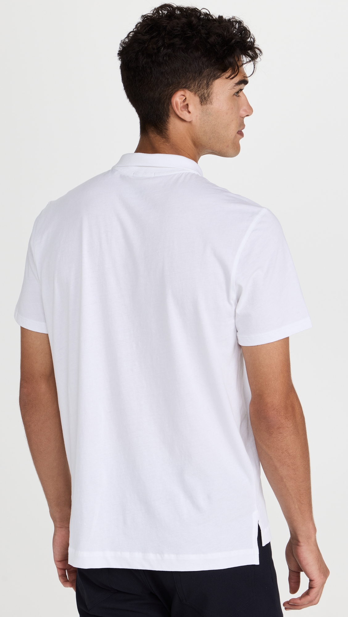 Classic Jersey Polo White