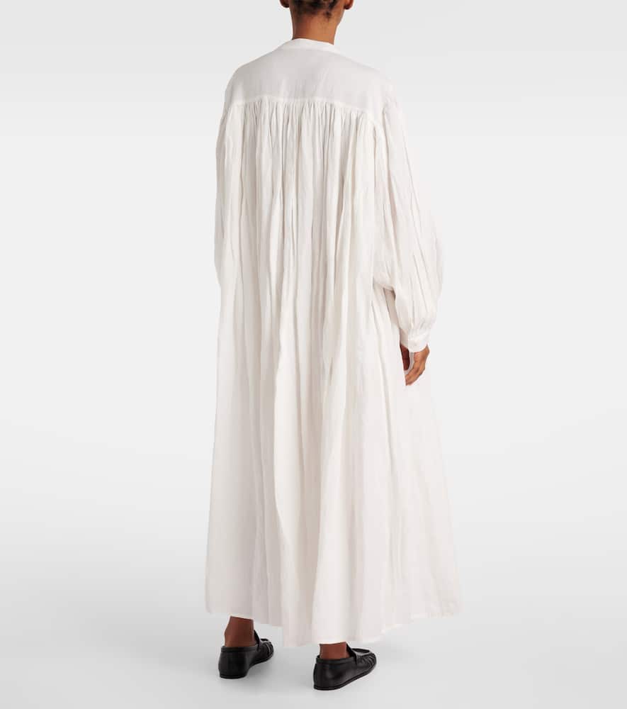 Róhe Oversized ramie maxi dress