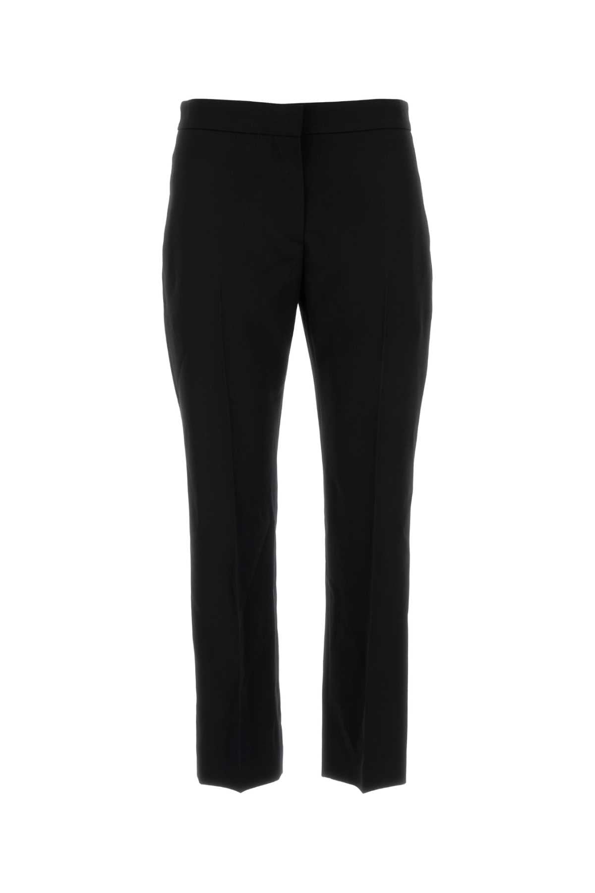 Cigarette Trousers — Black