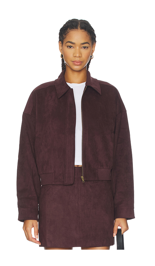 Astr the label chaqueta sorine en color morado XL también en L, M