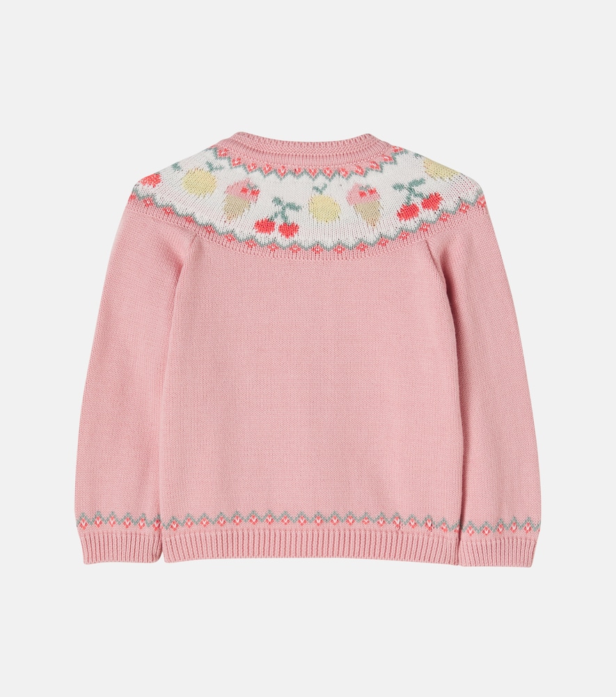 Baby Helado cotton cardigan