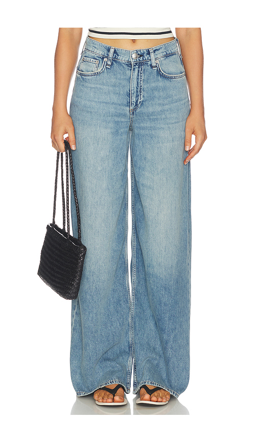 Rag & Bone Featherweight Sofie Full Wide Leg Jean in Amalfi. 34 also , 31, 32