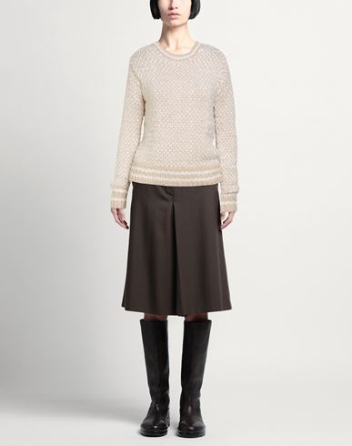 Woman Sweater Beige Size S Cashmere