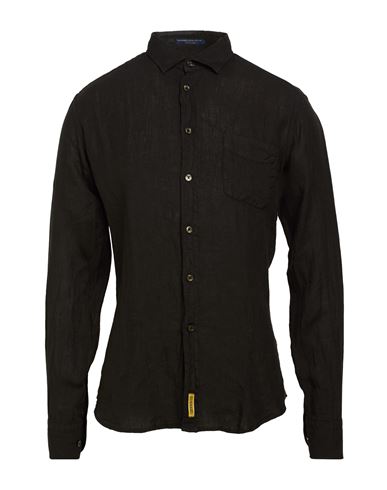 B. d.baggies Man Shirt Black Size S Linen