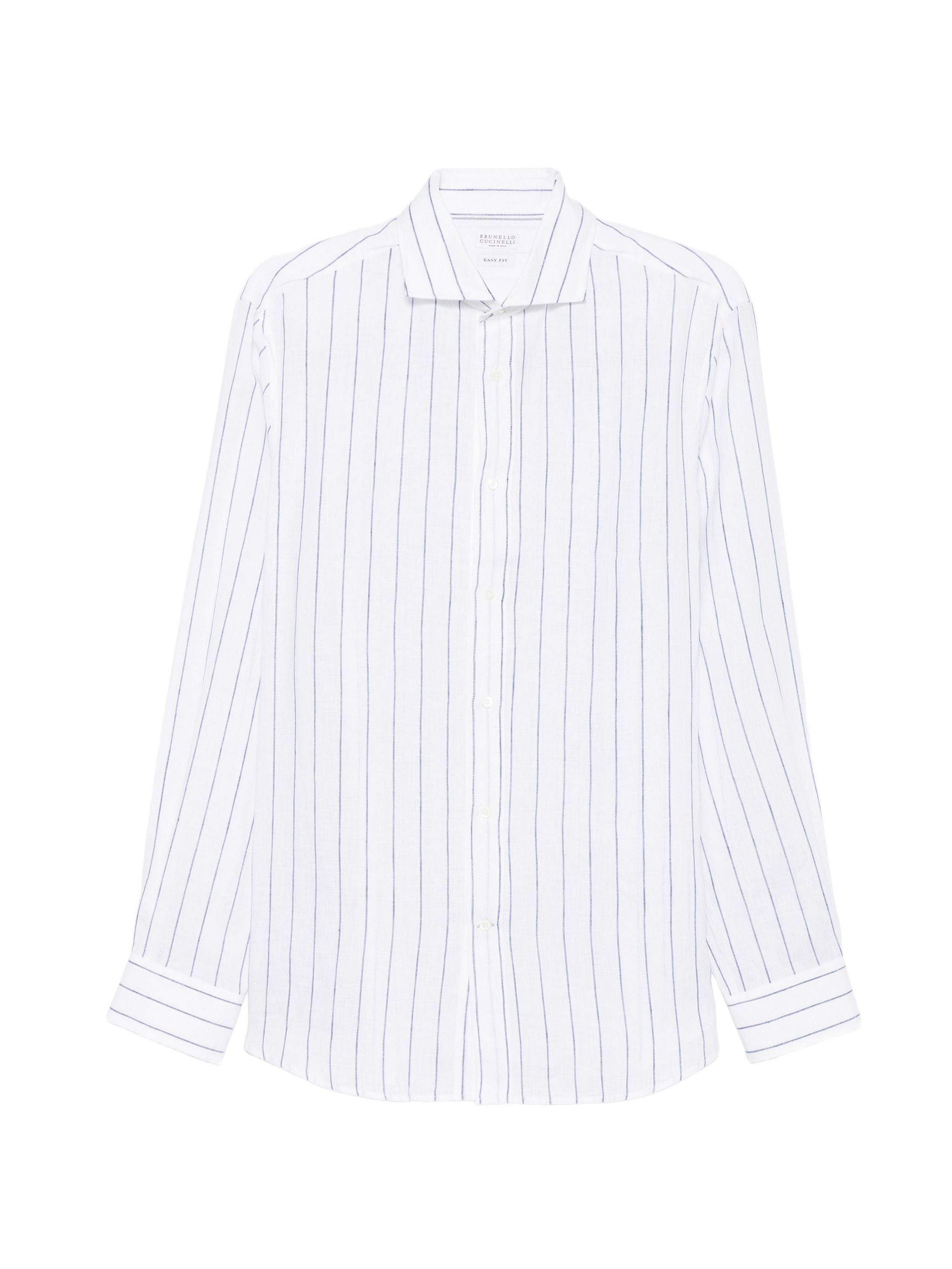 Men's Striped Short Sleeve Mini Shirt