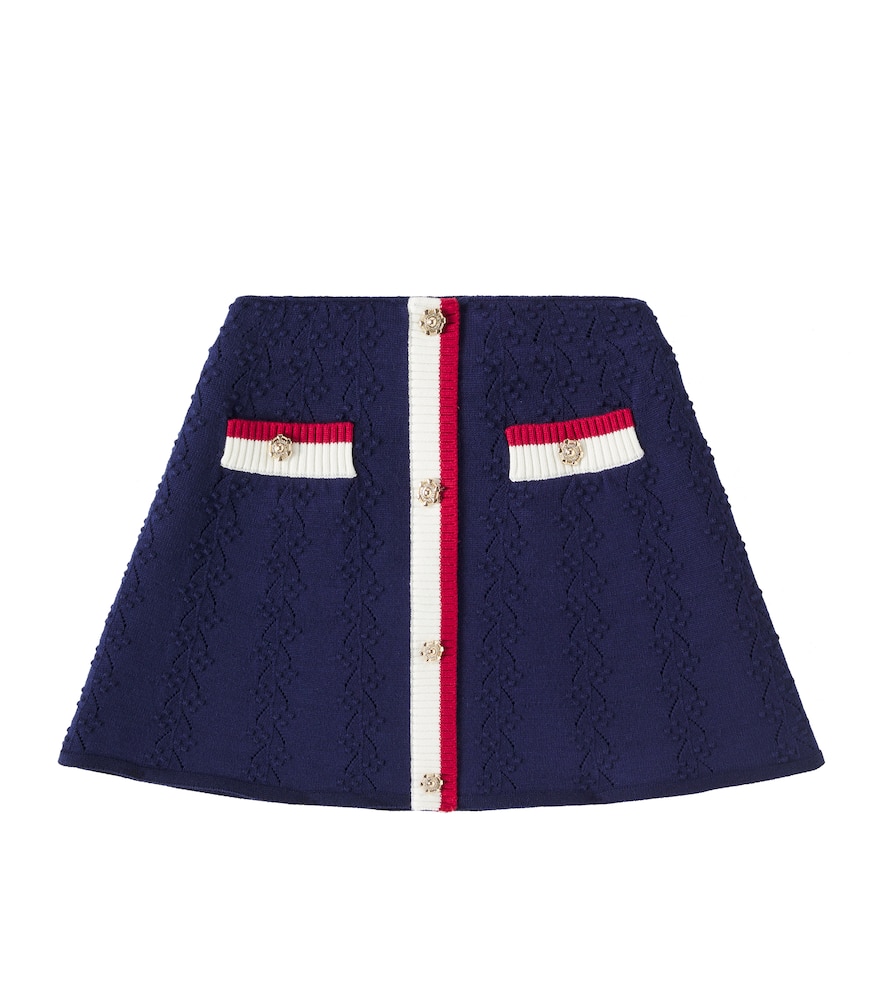 Self-Portrait Kids Ruffled sweater