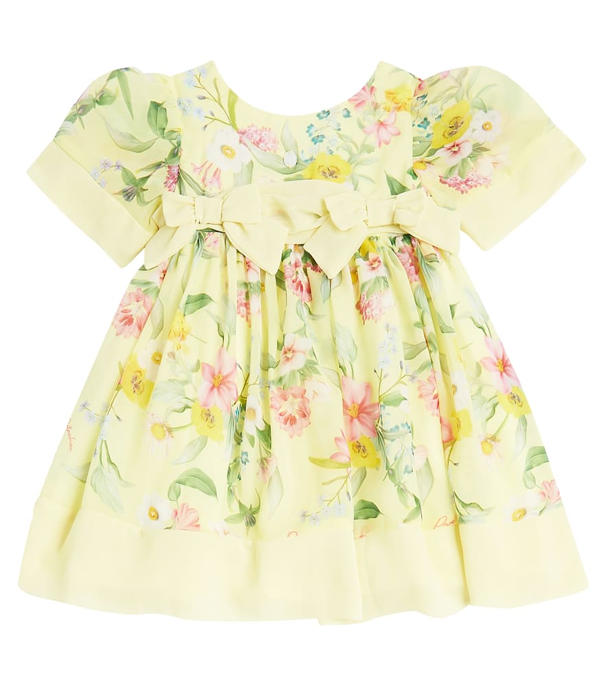 Patachou Baby bow-detail floral dress