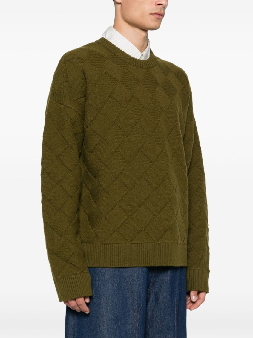 Sweater Wool 3d Knit