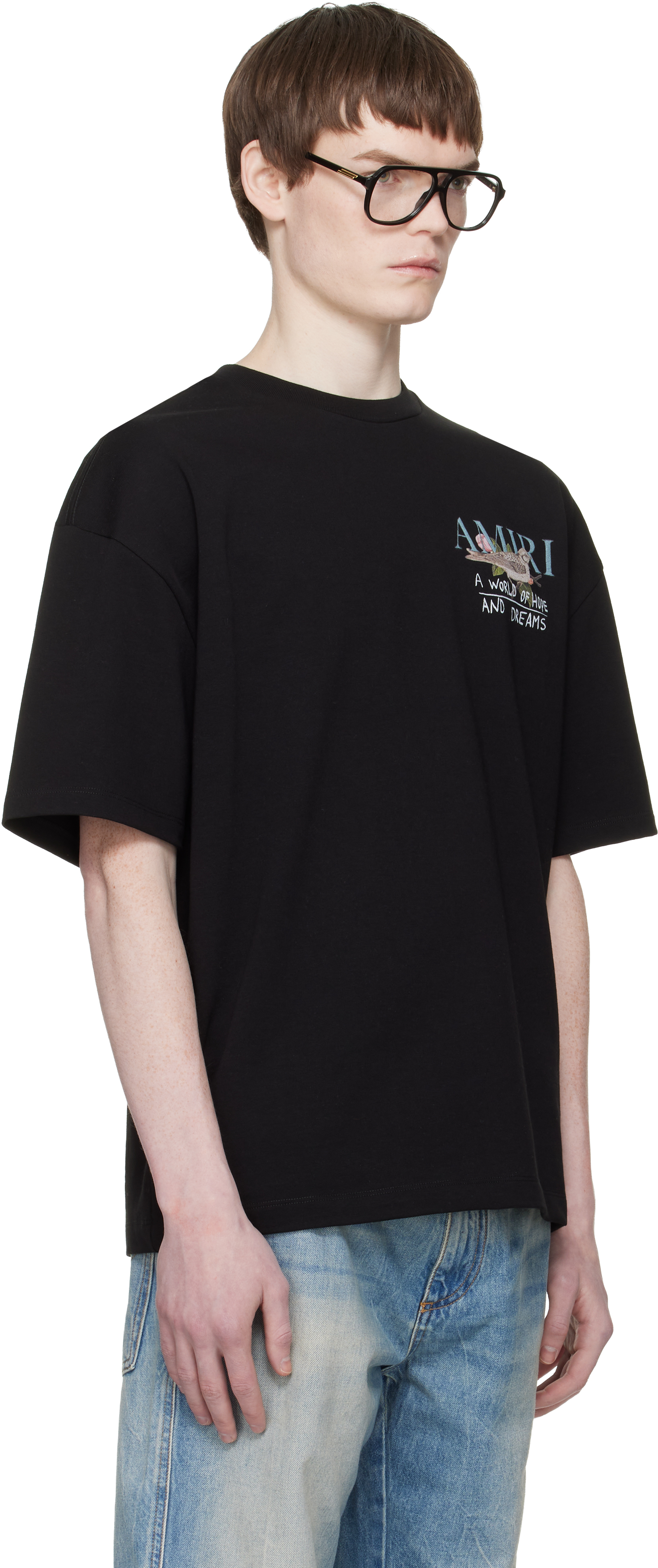 Black 'Hope And Dreams' T-shirt