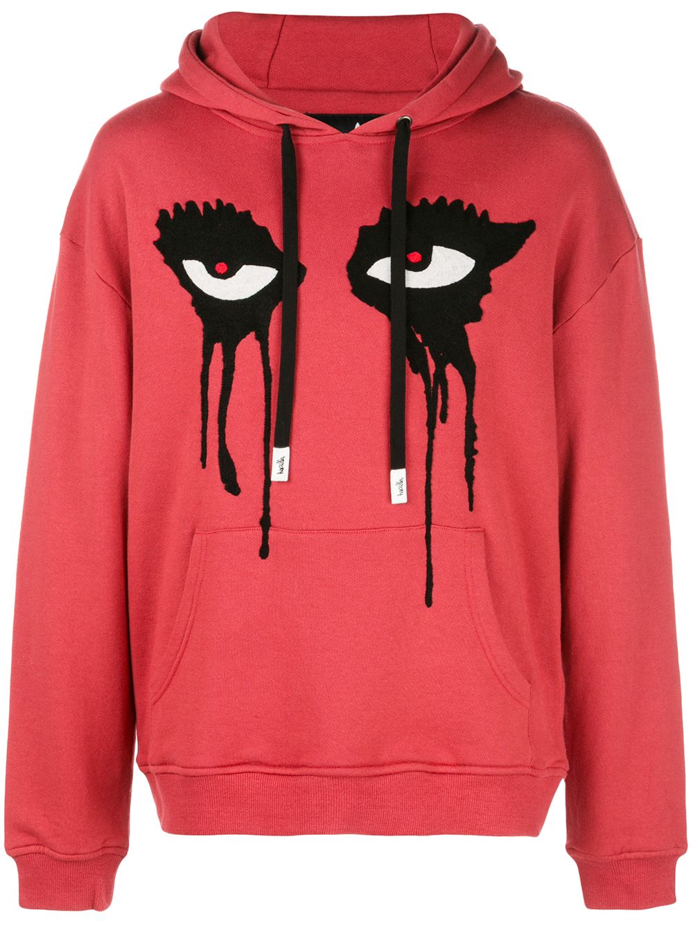 Moody Eyes hoodie - Red