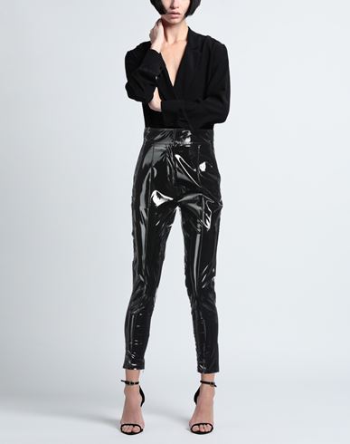 Chb Christian Boaro Woman Pants Black Size L Polyester, Polyurethane