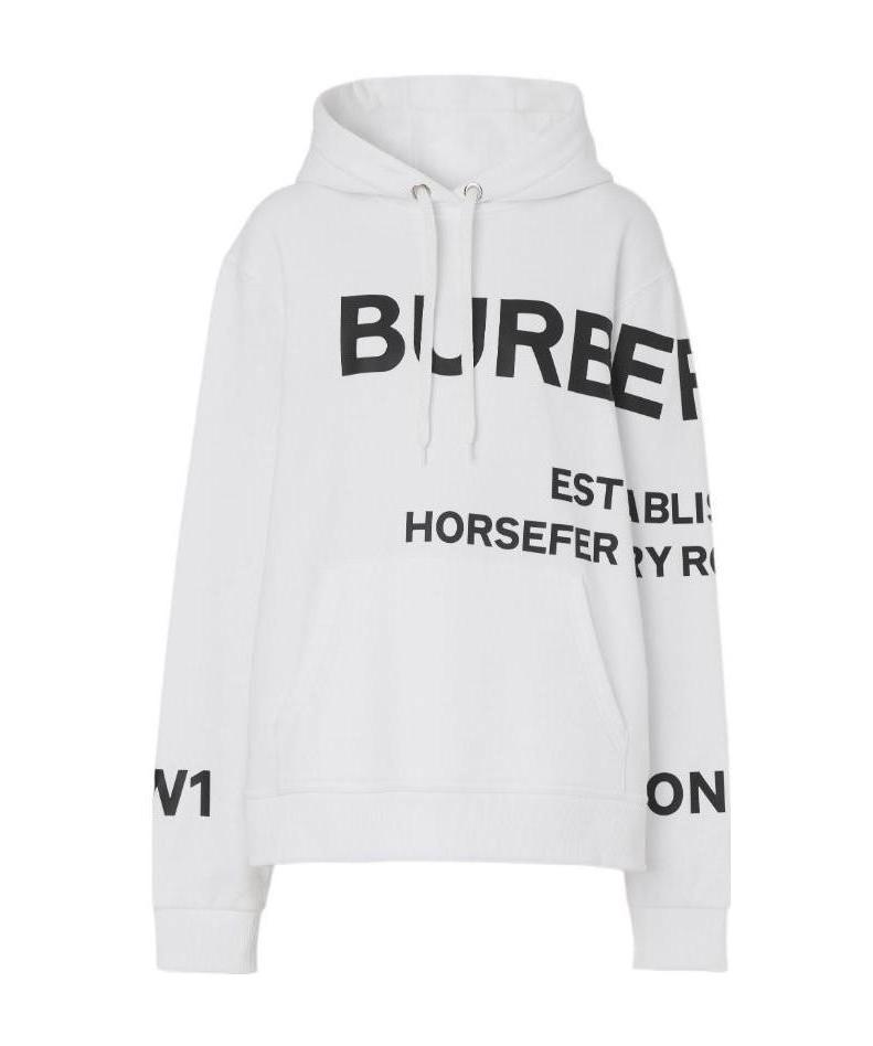 Horseferry print hoodie