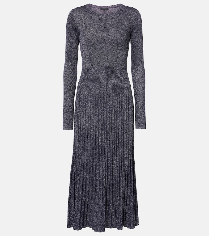 Lurex sweater dress