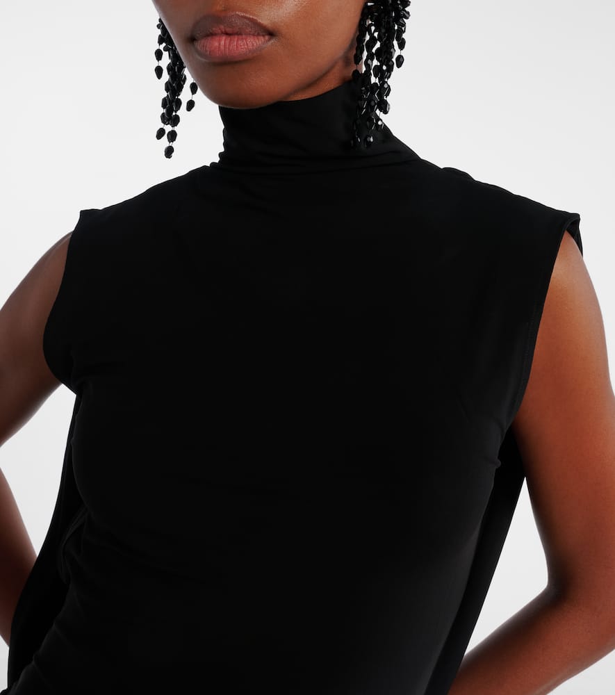 Jersey maxi dress