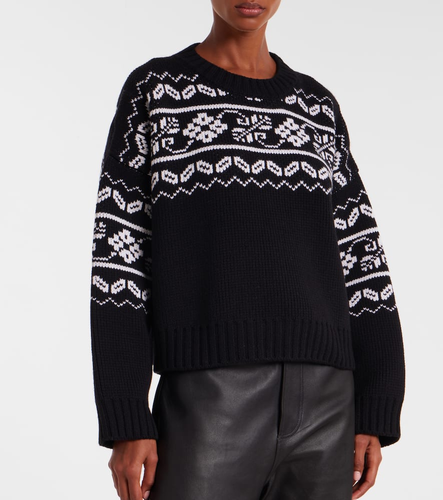 Róhe Fair Isle wool sweater