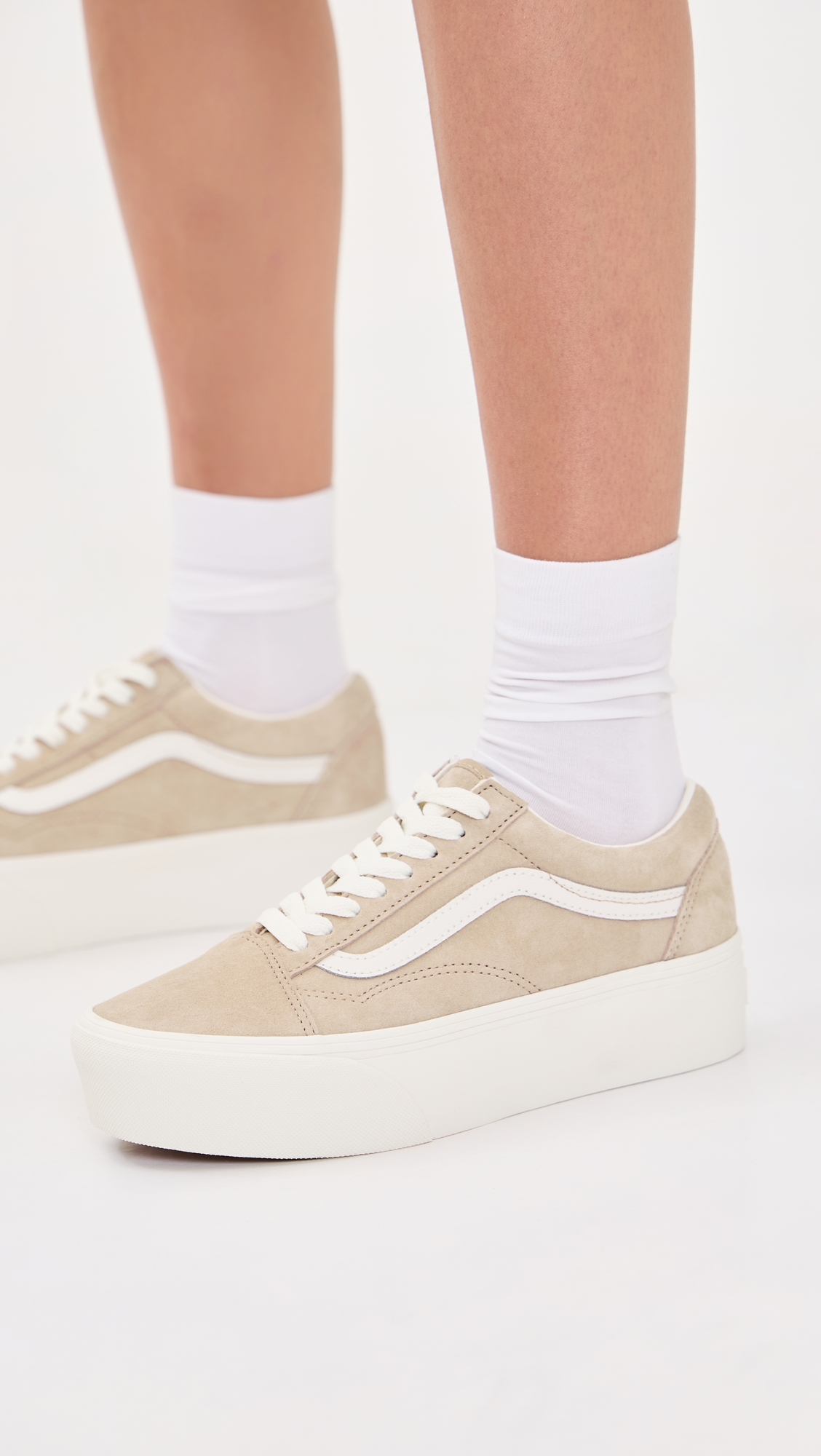 Old Skool Stackform Sneakers Pig Suede Incense W