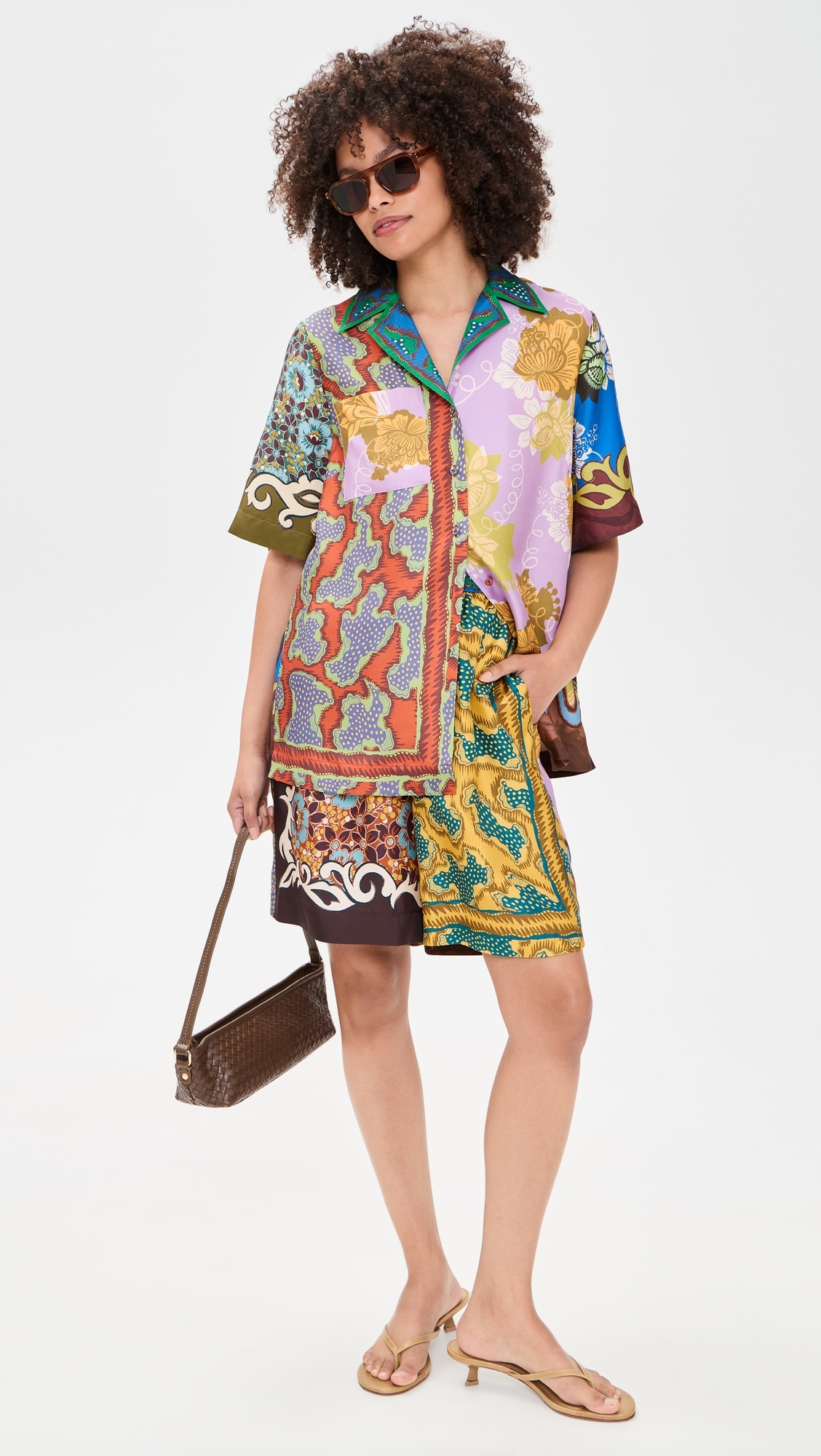 Arnie Silk Shirt Multi