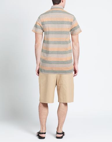 Man Shirt Sand Size S Cotton, Linen